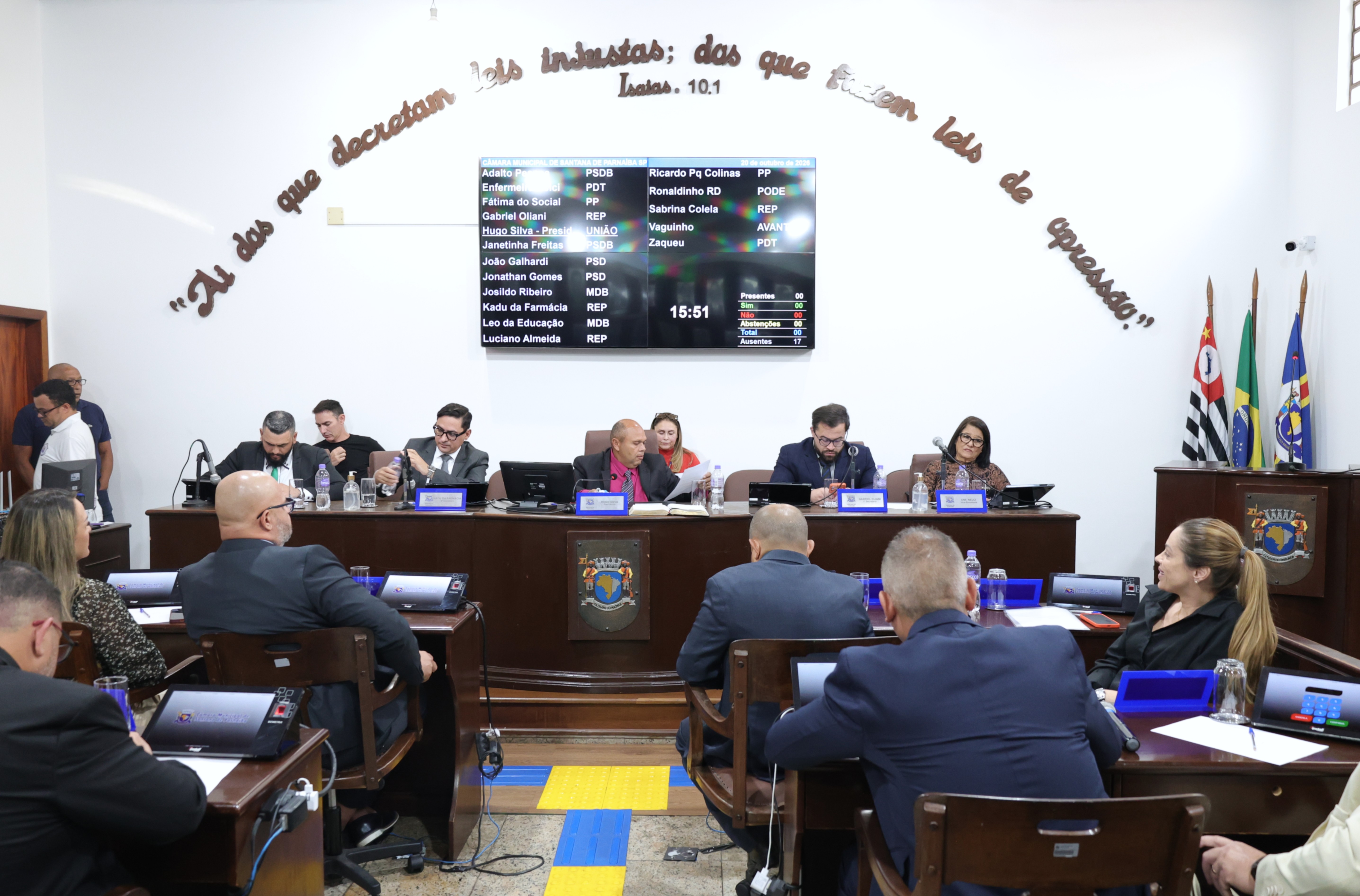 Contas da Prefeitura referentes a 2024 são aprovadas pela maioria dos vereadores